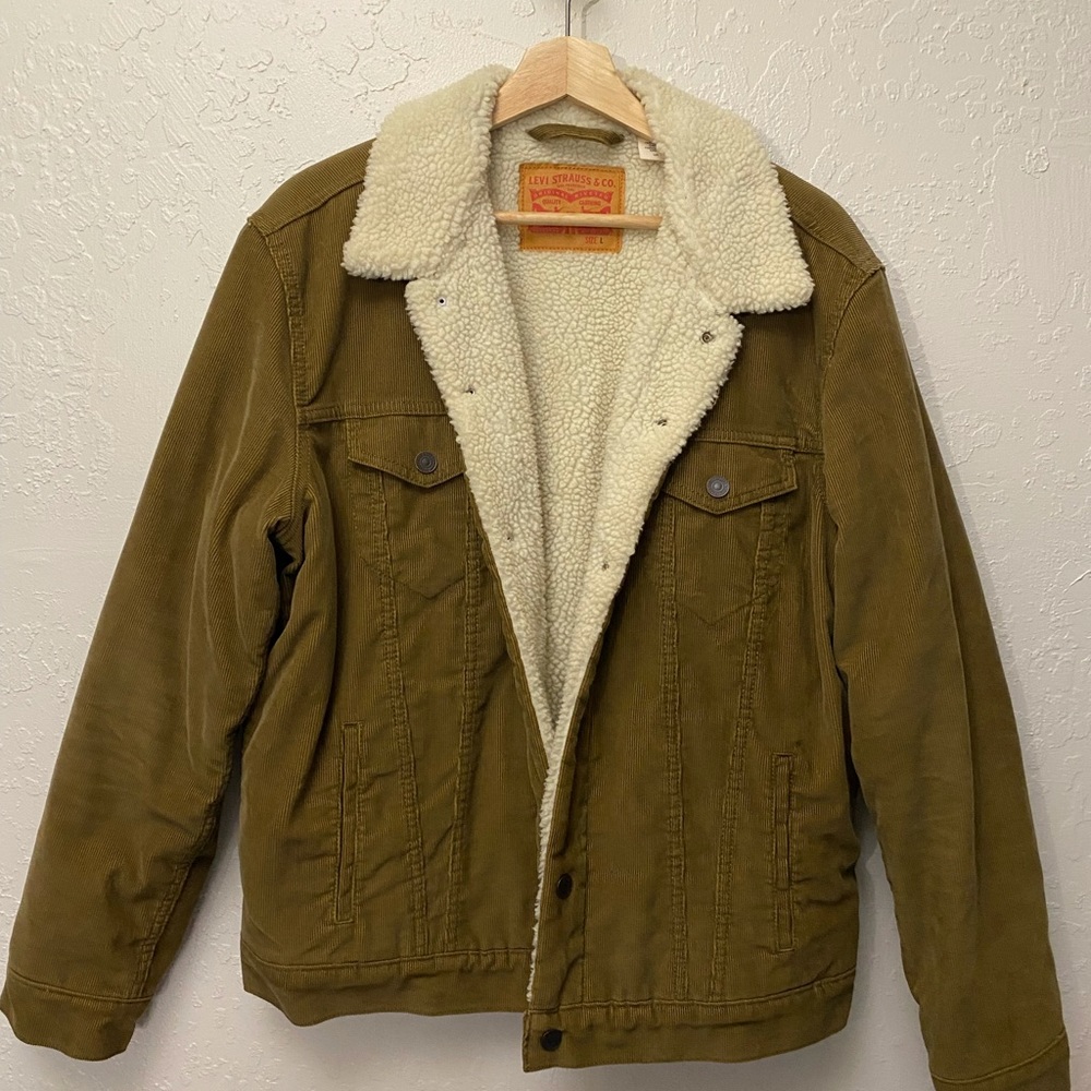 Levi’s Corduroy Sherpa Jacket